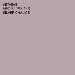 #B7A5AB - Silver Chalice Color Image